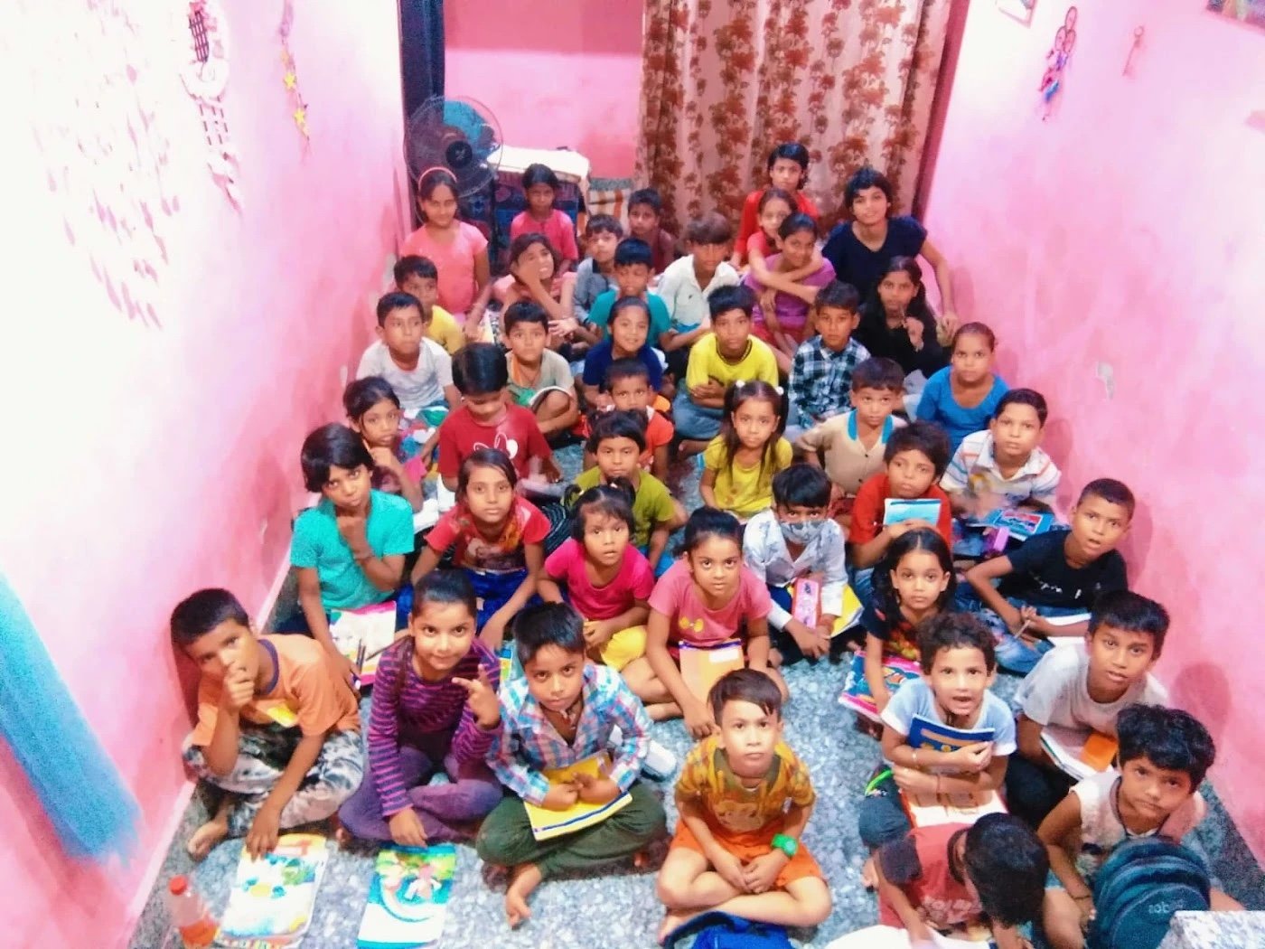 Children at an Aadi Foundation learning centre