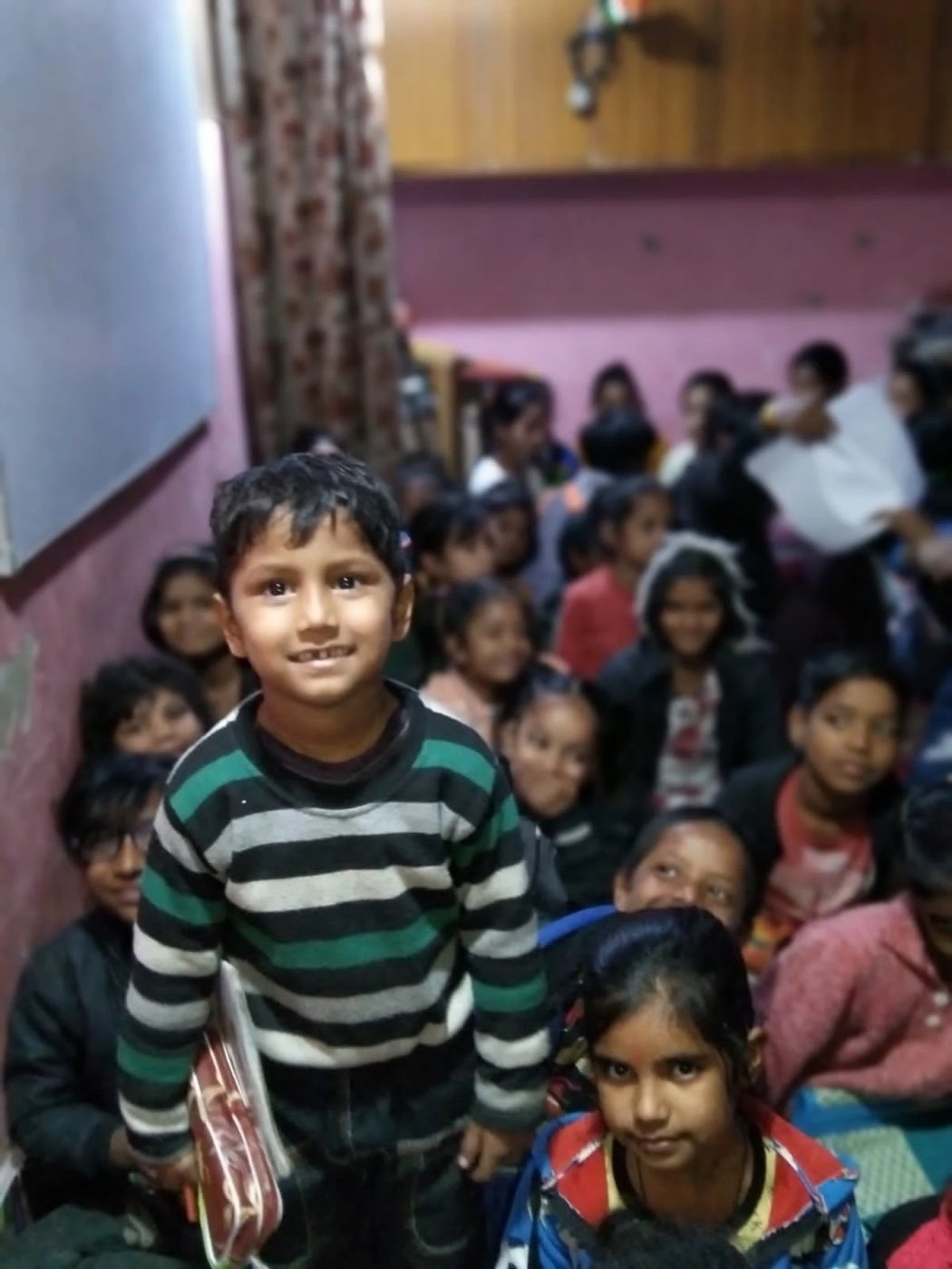 A child at an Aadi Foundation centre