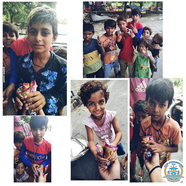 Children supported by Aadi Foundation